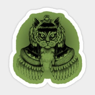 Cleo-Cat-Ra Sticker